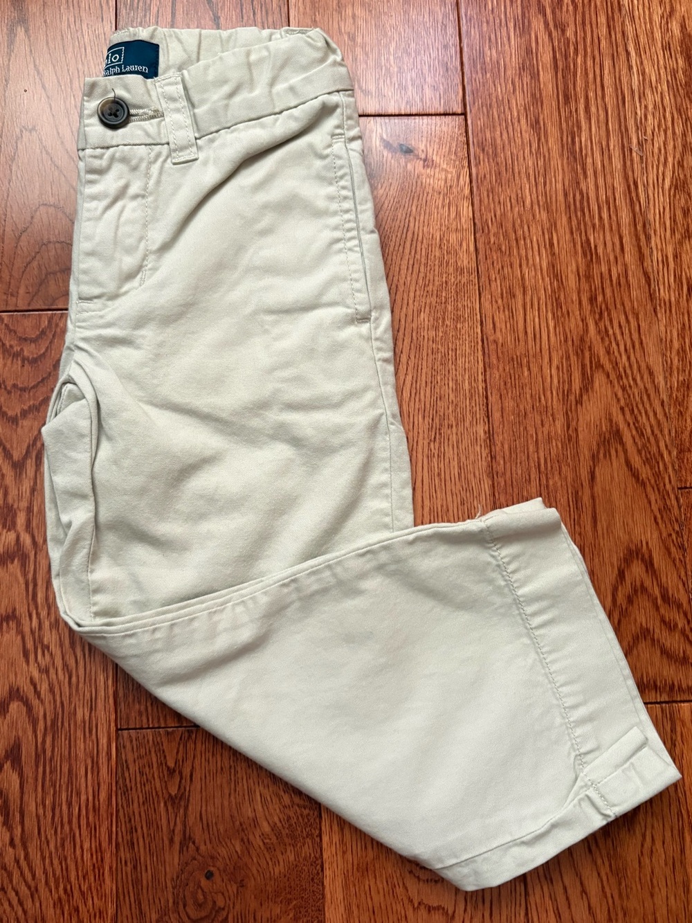 Polo by Ralph Lauren Boys Light Beige Chino Pants